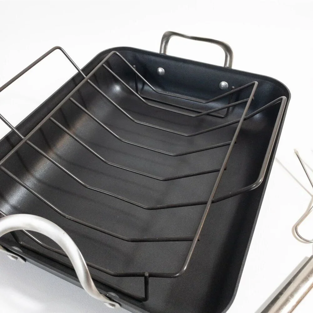 Calphalon Contemporary Hard Anodized Nonstick 16-Inch Roasting Pan